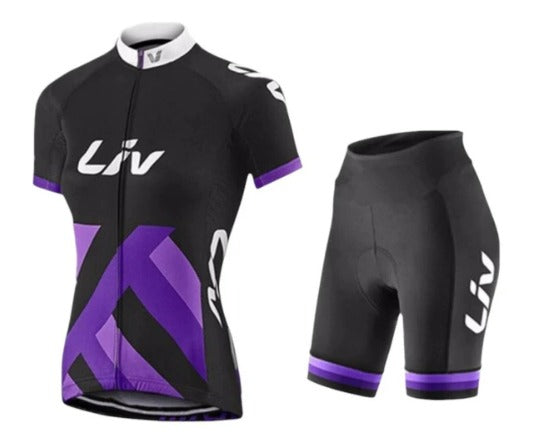 LIV 2K24 | Conjunto de ciclismo de verano PRO para mujer