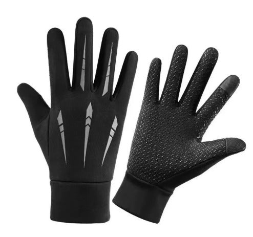 Guantes de invierno cálidos para hombre | táctiles, a prueba de viento e impermeables
