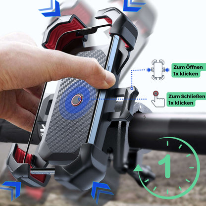 Soporte para teléfono 360° SmartBike | Compatible con todos los smartphones