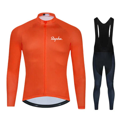 Rapha | Conjunto de ciclismo profesional de manga larga – Versión forrada de polar