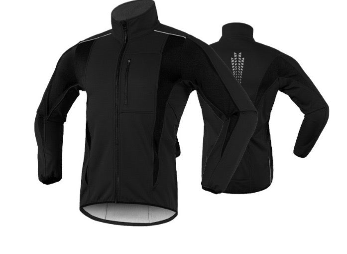 Chaqueta de ciclismo impermeable y cálida