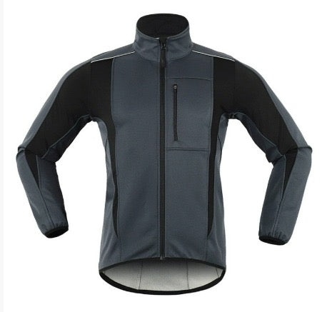Chaqueta de ciclismo impermeable y cálida