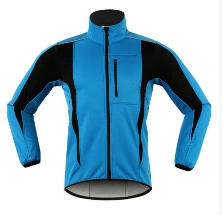 Chaqueta de ciclismo impermeable y cálida