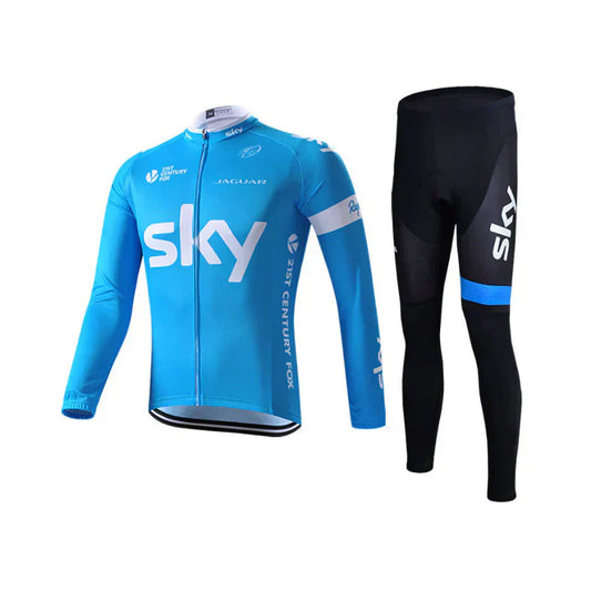 Camiseta de ciclismo profesional de manga larga