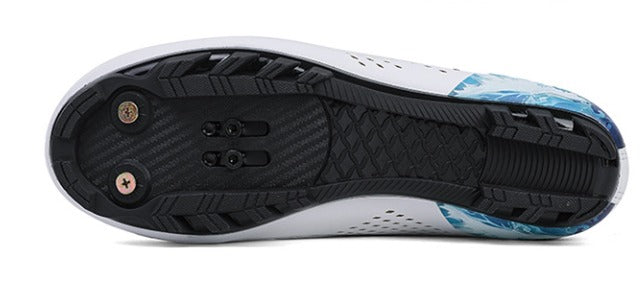Zapatillas de ciclismo de carretera y suela antideslizante | Suela para pedales automáticos