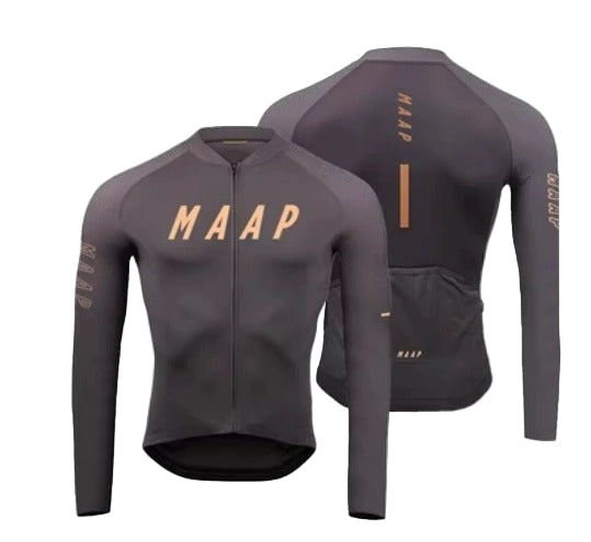 Maillot de ciclismo MAAP de mangas largas | Comodidad suave y secado rápido