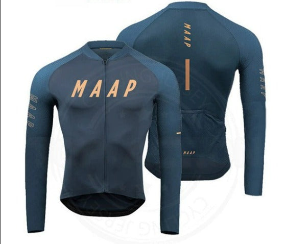 Maillot de ciclismo MAAP de mangas largas | Comodidad suave y secado rápido