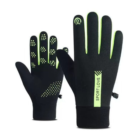 Guantes de ciclismo Otoño e Invierno | Impermeables, a prueba de viento y táctiles