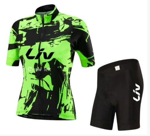 Conjunto de ciclismo BORA | Jersey de ciclismo de mangas cortas + culotte con tirantes