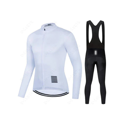 Conjunto de ciclismo profesional de mangas largas