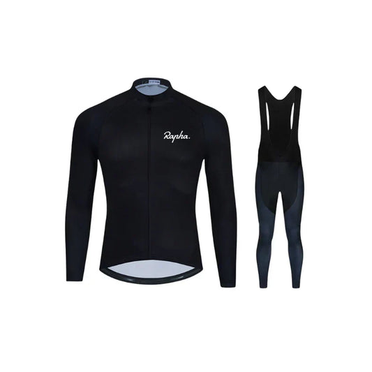 Rapha | Conjunto de ciclismo profesional de manga larga – Versión forrada de polar