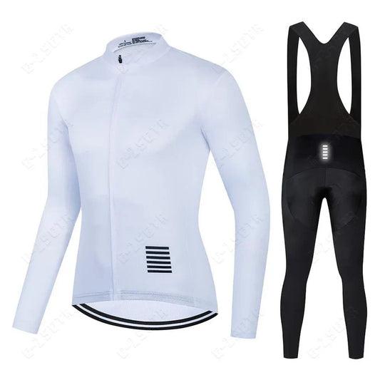 Conjunto de ciclismo de mangas largas