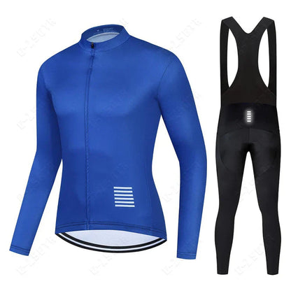 Conjunto de ciclismo de mangas largas