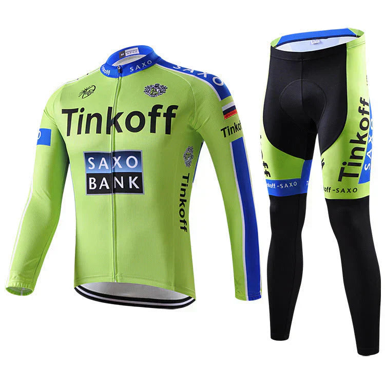 Camiseta de ciclismo profesional de manga larga