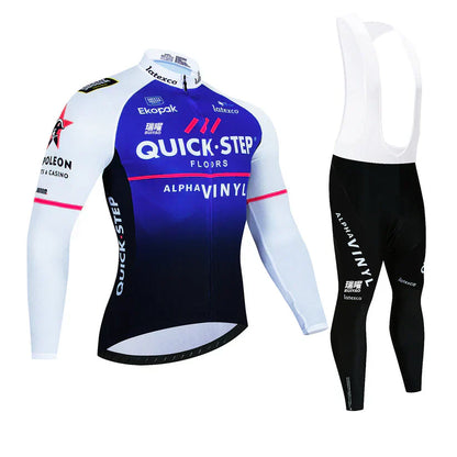 Quick Step | Kit de ciclismo profesional de manga larga