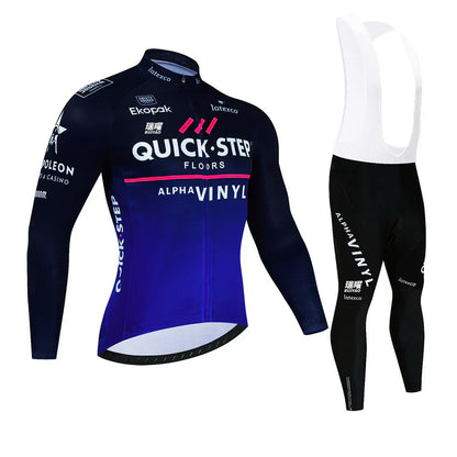 Quick Step | Kit de ciclismo profesional de manga larga