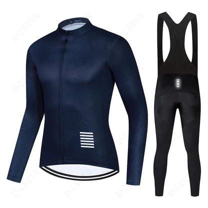 Conjunto de ciclismo de mangas largas
