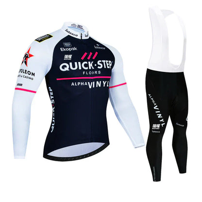 Quick Step | Kit de ciclismo profesional de manga larga