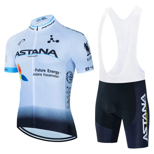 Astana | Conjunto de ropa para ciclistas profesionales